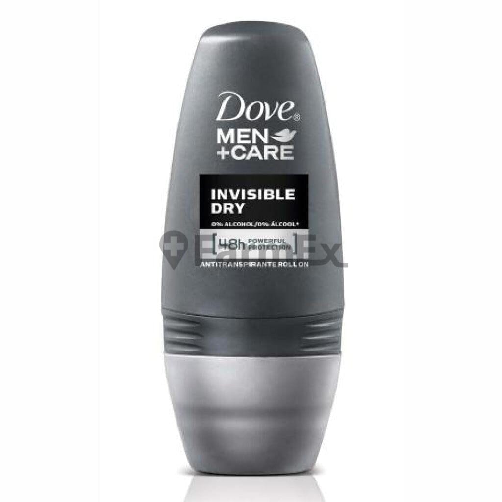 Desodorante Dove Roll on Invisible Dry x 50 mL Farmex-Pluxee-Persistente